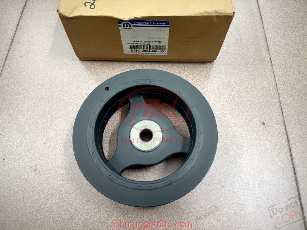 Puly trục cơ Chrysler 300 LE 2.7 2008 (4792814AB - 04792814AB001)