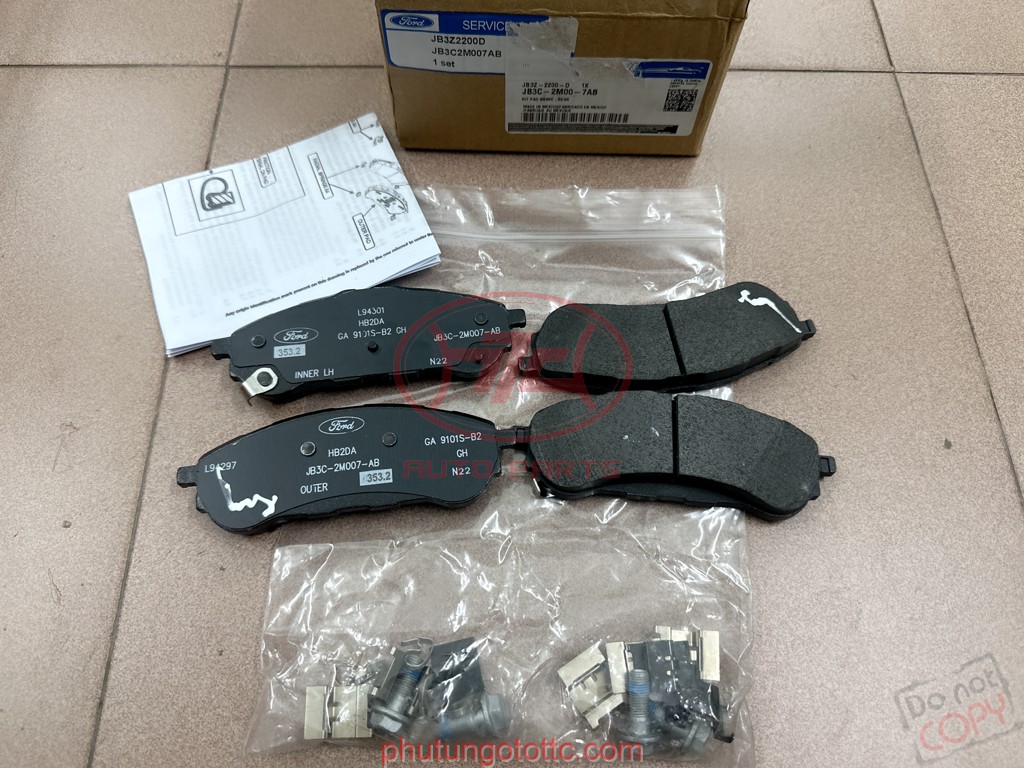 Má phanh sau Raptor 2018-2021 (JB3Z2200D - JB3C2M007AB)
