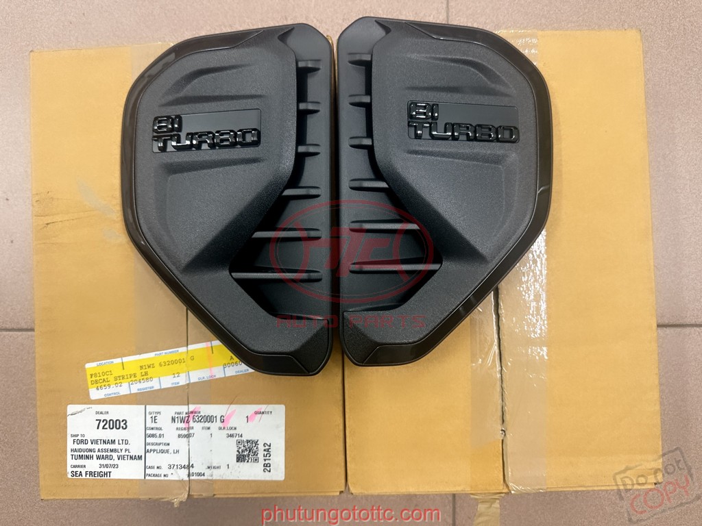 Ốp mang cá Ranger 2023 WT (N1WZ6320001G - N1WZ9920000G)