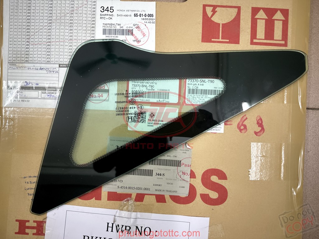 Kính tam giác Honda Civic (73370SNLT90)