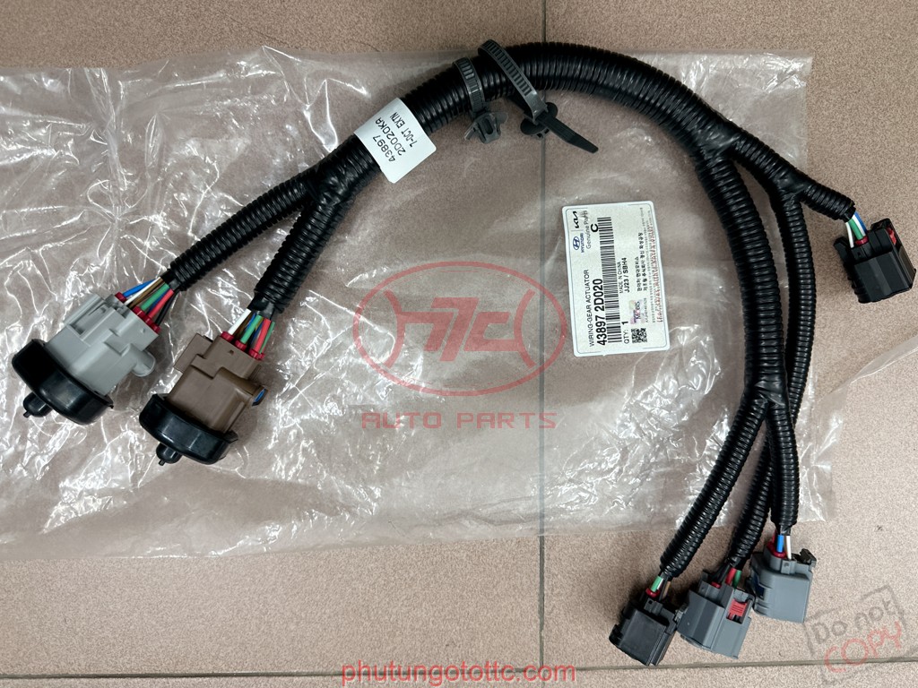 Dây điện mô đun điều khiển hộp số tự động Rondo 1.7 dầu/Cerato 2019 (438972D020)