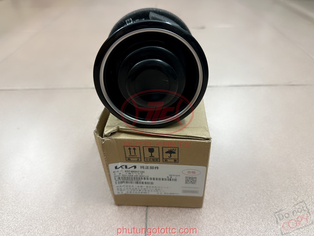 Cửa gió điều hòa táp lô ngoài Soluto (97480H7100 - 97480H7010)