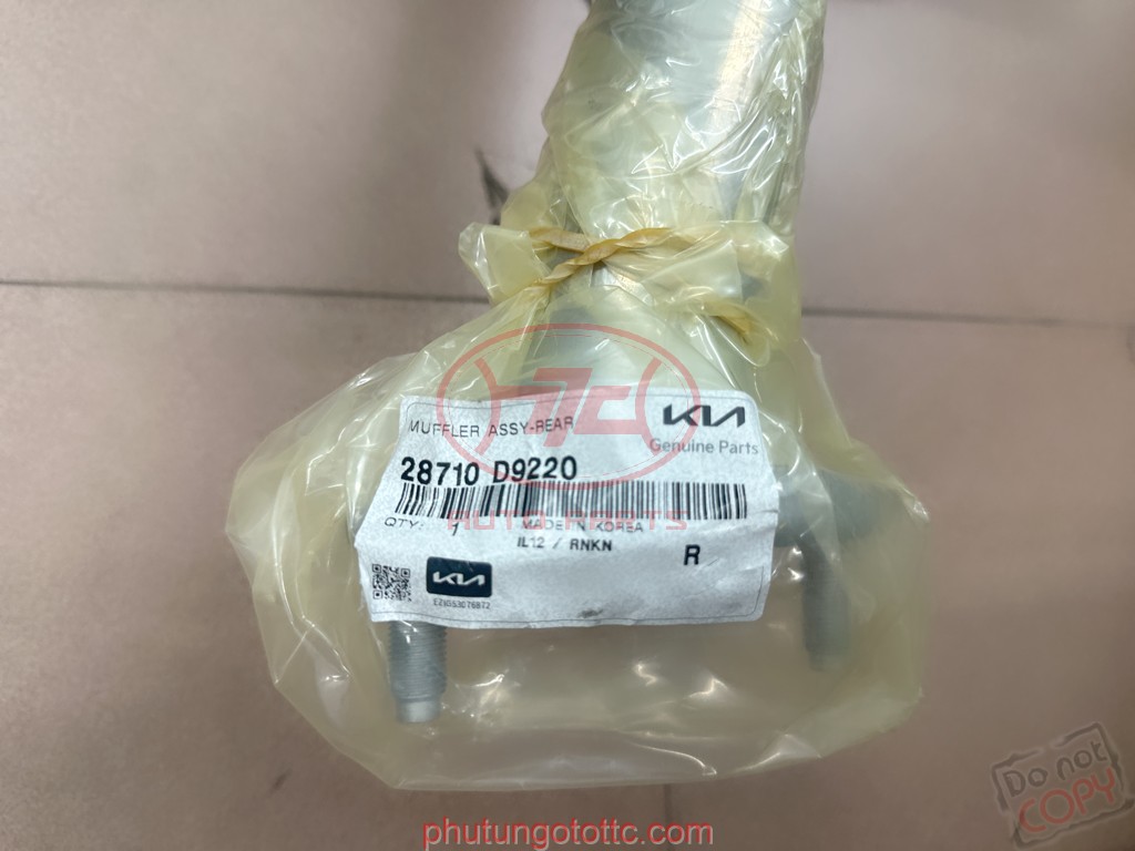 Ống xả đoạn cuối Sportage 2016