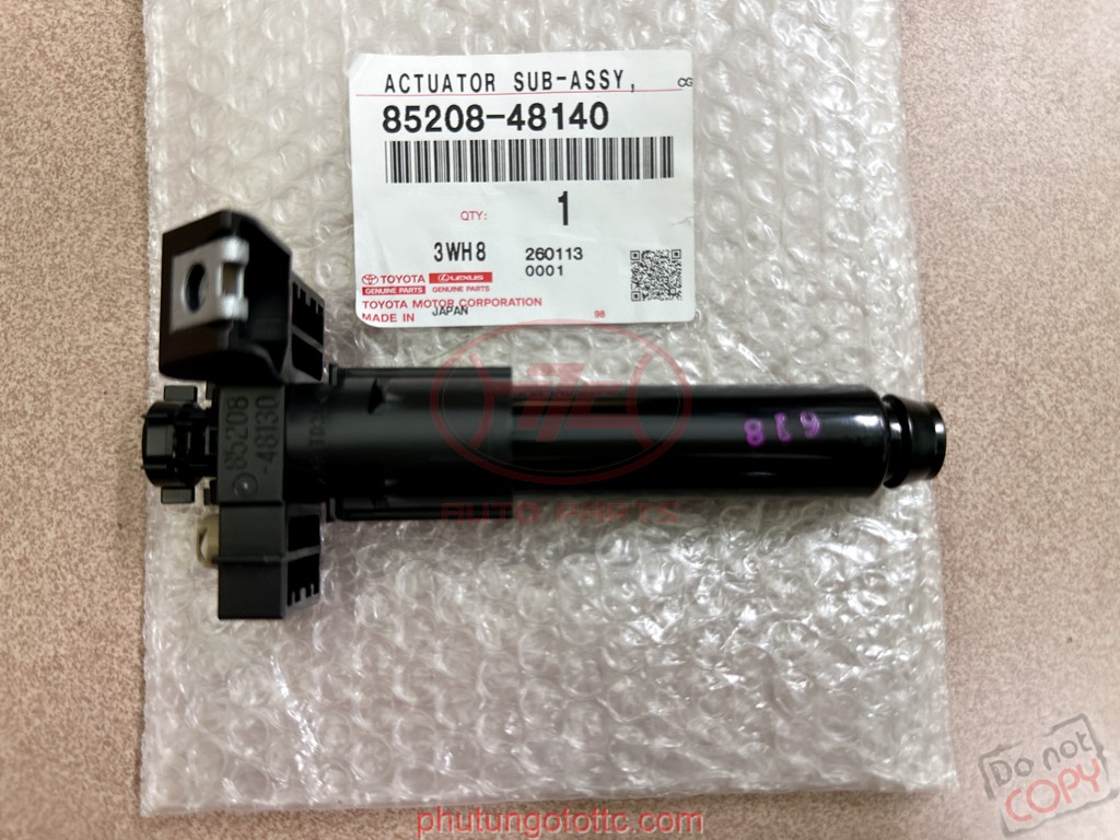 Cụm điều khiển phun nước rửa đèn pha Lexus RX350 2025 (LH) (8520848140)