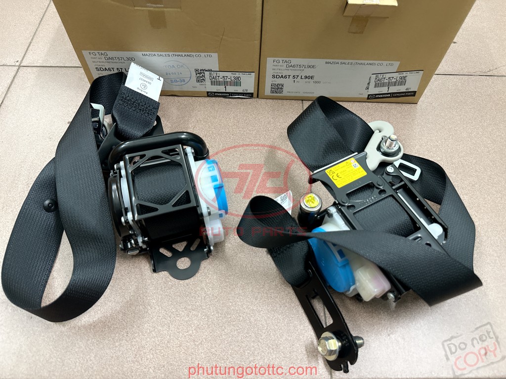 Dây đai an toàn trước Mazda 2 2017 (DA6T57L30D - DA6T57L90E - TTCAH2EH973 - TTCAH2EH974)