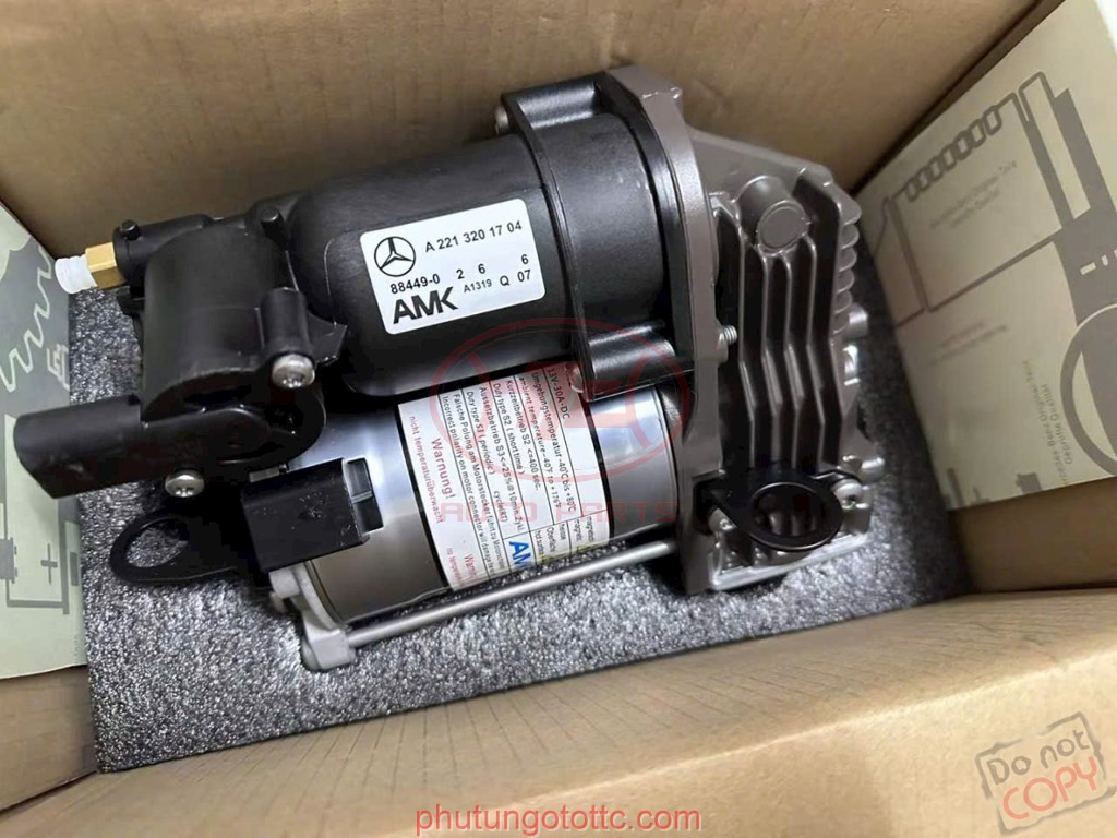 Bơm nâng hạ gầm Mercedes S550/S600/S65 (A2213201704)