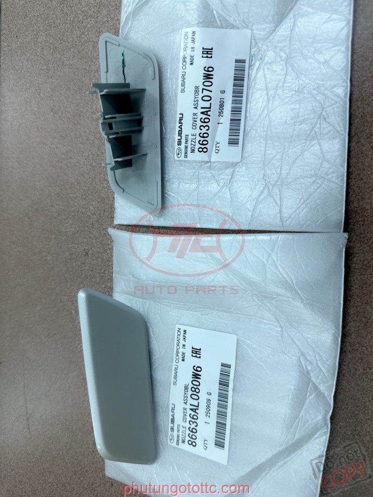 Núm phun nước rửa đèn pha Subaru Ouback 2015-2017 (86636AL080EN - 86636AL070L9)