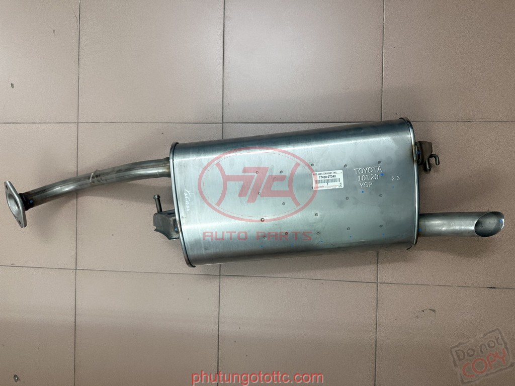 Ống xả Altis 2016 (đoạn cuối) (174300T340)