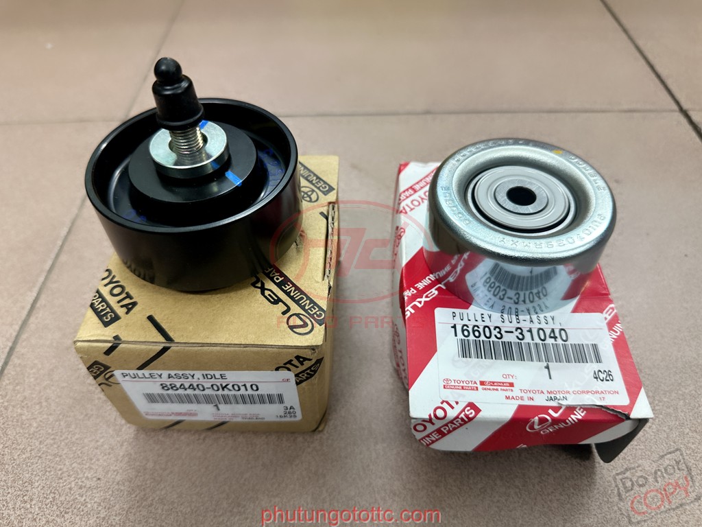 Bi tỳ curoa tổng Innova/Fortuner/Hiace/Prado 2005 - 2010 (Phẳng) (1660331040 - 166030C013)