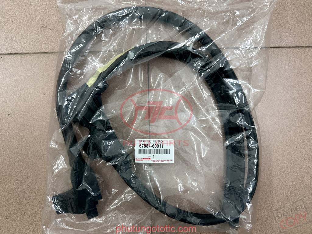 Gioăng đuôi cánh cửa hậu Land hzj80-fzj80 (lh) to (6788460011)