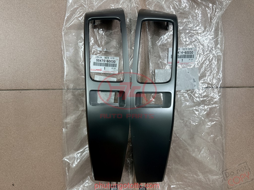 Ốp cửa gió điều hòa táp lô giữa Lexus GX470/Prado 2008 (5547460030 - 5547560030)