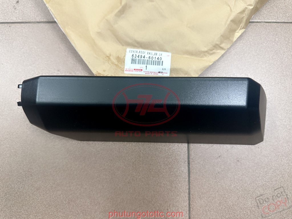 Ốp đầu giá nóc Prado 2024-2025  (6349360160 - 6349460140 - 6349160200 - 6349260180)