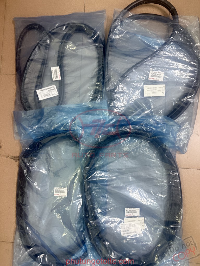 Gioăng khung cửa sau Raize 2021 (62333BZ300C0 - 62313BZ280C0)