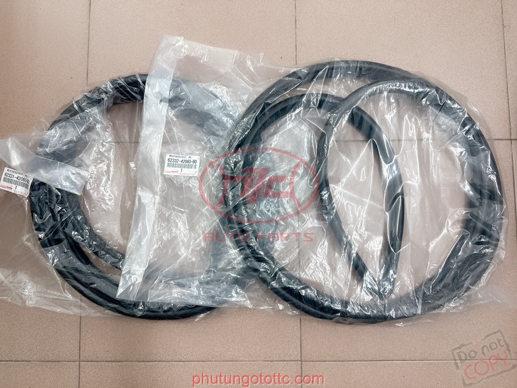 Gioăng khung cửa sau Rav4 2007-2008 (6233142030B0 - 6233242030B0 - 6233142060B0 - 6233242060B0)