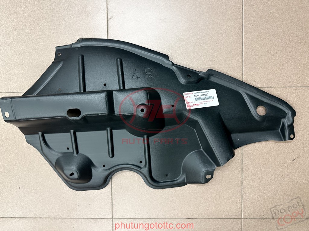 Chắn bùn gầm máy Venza (RH) (514410T010)