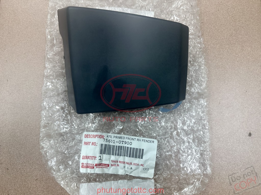 Ốp phồng tai xe trước Venza (756010T900 - 756020T900)