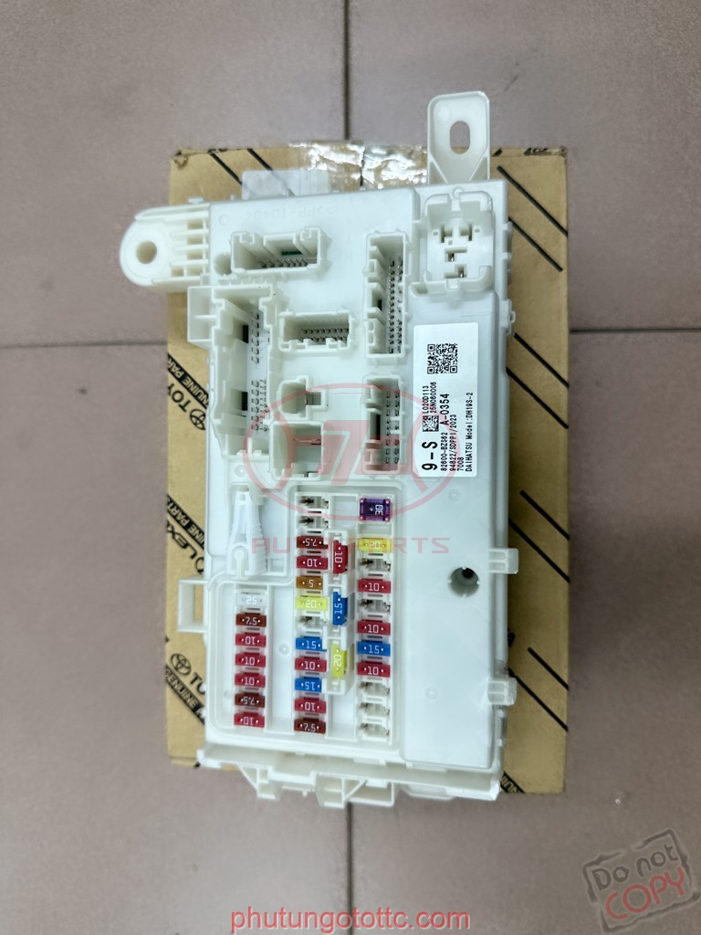 Hộp cầu chì Wigo 2023 (82600BZS61 - 82600BZS62 - 82600BZS60)