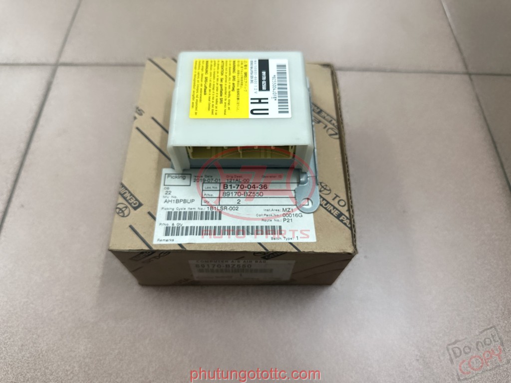 Hộp điều khiển túi khí trung tâm Wigo (89170BZ550)