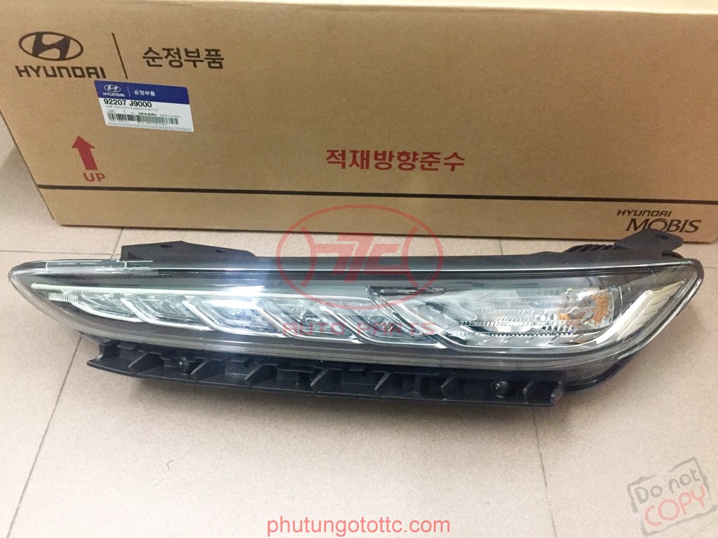 Đèn pha trên Hyundai Kona (92207j9000)
